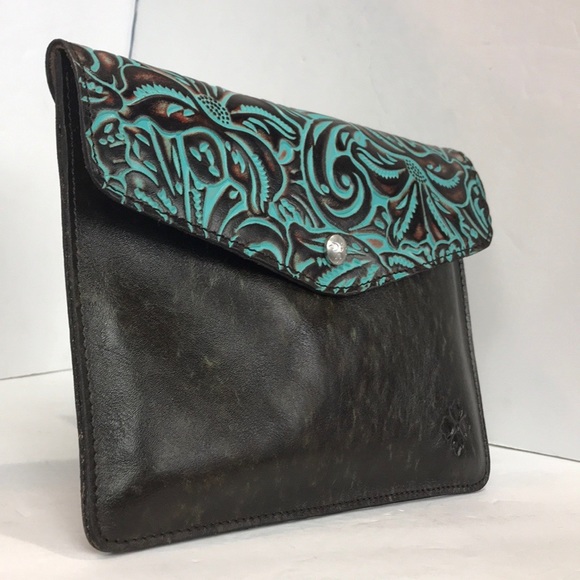 Patricia Nash Leather wallet clutch - Picture 6 of 7